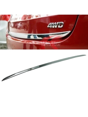 Hyundai İx35 2010-2015 Uyumlu Krom Bagaj Alt Çıtası