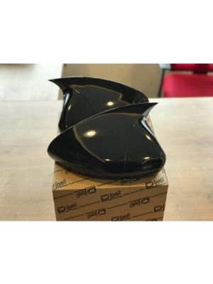 Mercedes A Class W176 2012-2018 Uyumlu Piano Black Batman Yarasa Ayna Kapağı