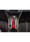 Honda Civic Fc5 2016-2020 Için Uyumlu Otomotik Vites Kaplama- Kirmizi P-R-N-D-S-L
