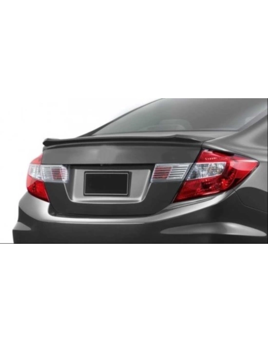 Honda Civic Fb7 (2012-2015) Için Uyumlu Hybrit Spoiler (Boyasiz)