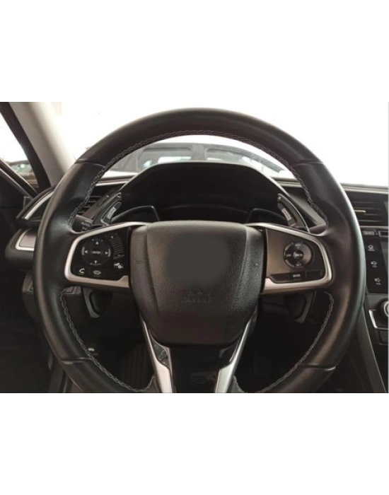 Honda Civic Fc5-Fk7 2016-2020 Için Uyumlu Savanini Paddle Shift Black