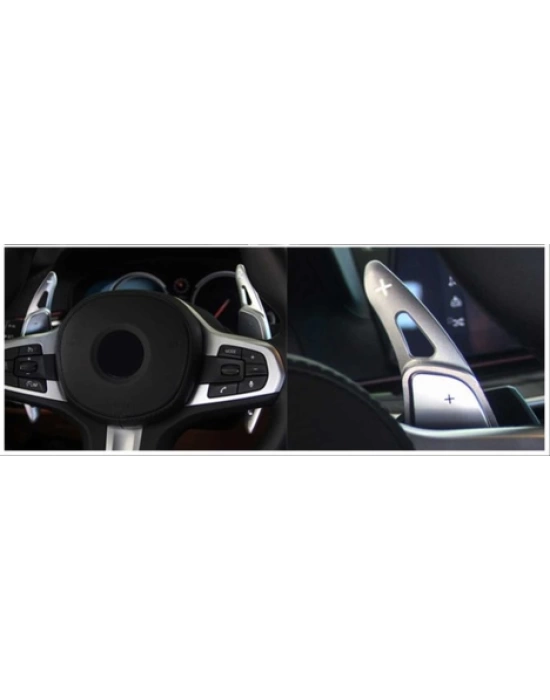 BMW G Serisi 3/4/5 Serisi Için Uyumlu Paddle Shift (F1 Vites Kulakçik) - Silver
