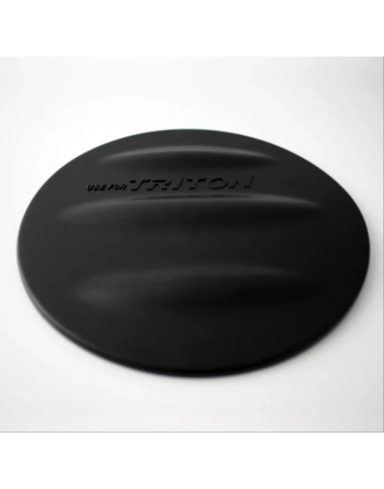 Mitsubishi L200 2008-2014 Için Uyumlu Depo Kapagi Kaplama  Siyah