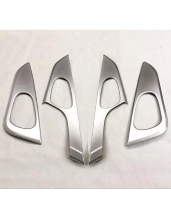 Nissan Qashqai 2014-2020 Için Uyumlu Kapi Iç Kaplama - Silver