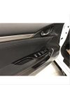 Honda Civic Fc5 2016-2020 Için Uyumlu Iç Kapi Kolu Çerçevesi Piano Black Ince