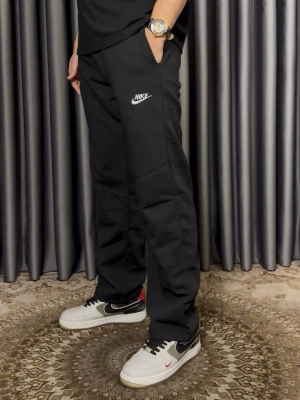 Nakış 2 İplik Eşofman - Siyah