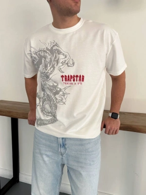 TSTAR OVERSİZE TSHİRT -BEYAZ