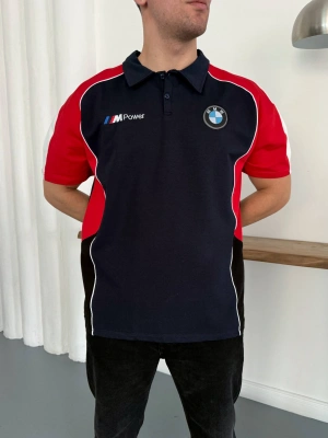 BMW POWER POLO YAKA OVERSİZE TSHİRT -LACİ