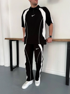NKE ARA BİLYELİ OVERSİZE EŞOFMAN TAKIM -SİYAH