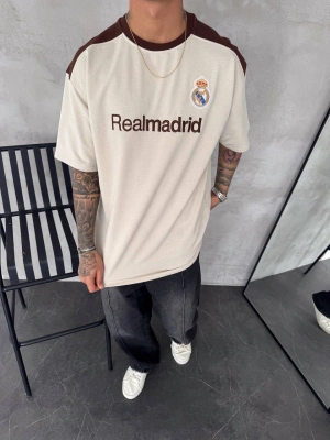 MADRİD NAKIŞ DETAY OVERSİZE TSHİRT