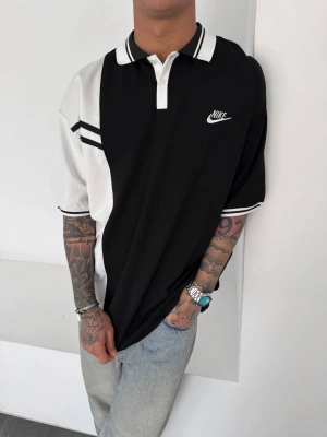 NİKE POLO YAKA BASKI DETAY OVERSİZE TSHİRT