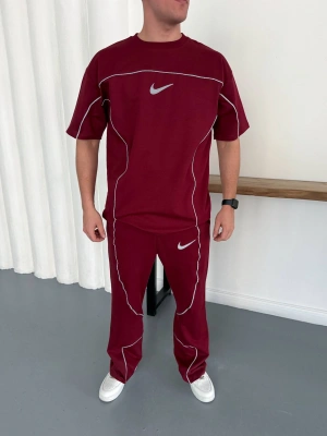 REFLEKTÖR BAGGY EŞOFMAN TAKIM - BORDO