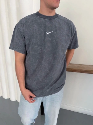 YIKAMALI NKE OVERSİZE TSHİRT -GRİ