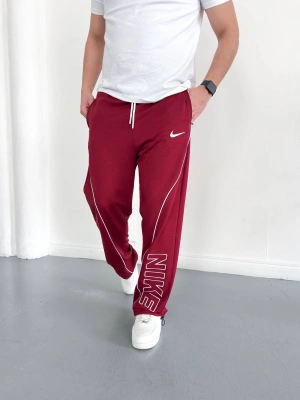 NİKE ARA BİLYE BAGGY EŞOFMAN -BORDO