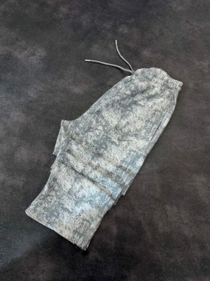 NKE YIKAMALI NAKIŞ 2 İPLİK BAGGY EŞOFMAN -BEYAZ