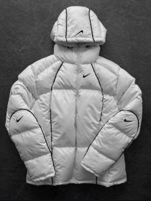 BİYELİ EFSANE ŞİŞME MONT -BEYAZ