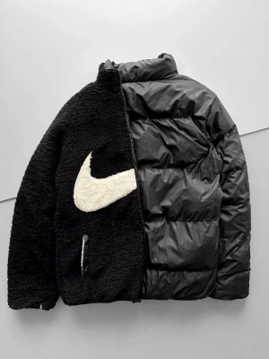 NKE ÇİFT TARAFLI MONT OVERSİZE - SİYAH
