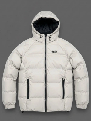 SWD KAPİTONE ŞİŞME MONT -BEYAZ