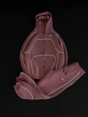 REFLEKTÖR DETAYLI EŞOFMAN TAKIMI - PEMBE