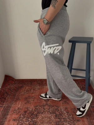 STW BASKI BAGGY EŞOFMAN - GRİ