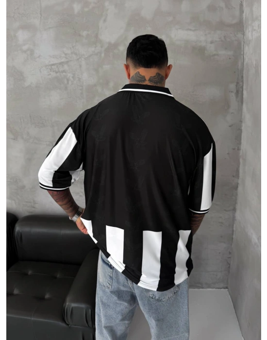 BJK NAKIŞ DETAY POLO YAKA TSHİRT