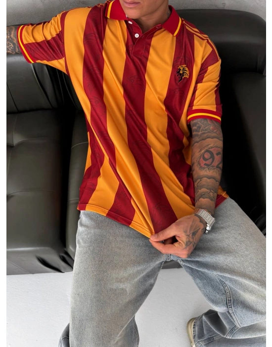 GS NAKIŞ DETAY POLO YAKA TSHİRT