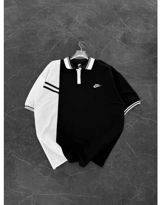 NİKE POLO YAKA BASKI DETAY OVERSİZE TSHİRT