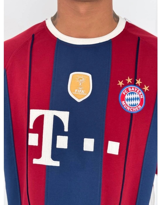 BAYERN NAKIŞ DETAY OVERSİZE TSHİRT