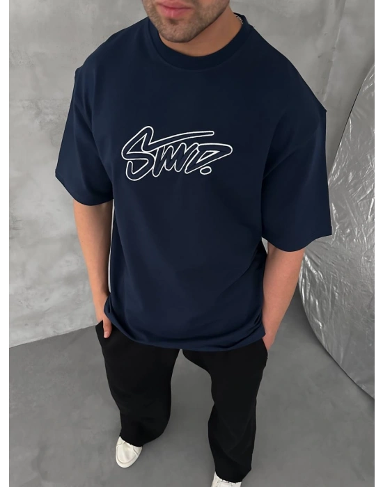 STWD OVERSİZE TSHİRT -LACİ