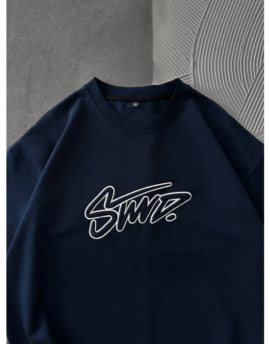 STWD OVERSİZE TSHİRT -LACİ