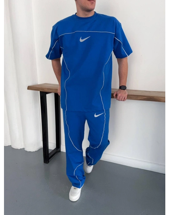 REFLEKTÖR BAGGY EŞOFMAN TAKIM - MAVİ