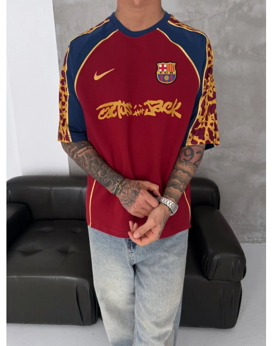 BRÇ KOL DETAY OVERSİZE TSHİRT -LACİ