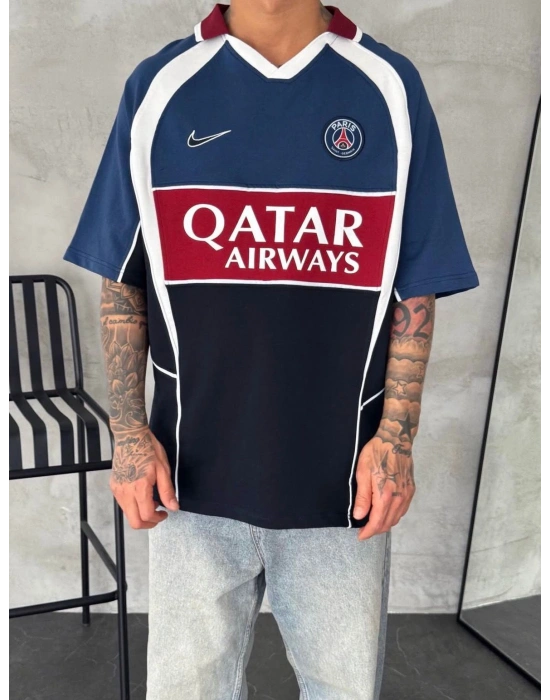 PARİS PARÇALI OVERSİZE TSHİRT