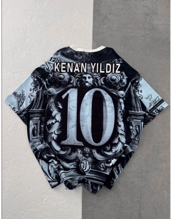 DEL PİERO BİSİKLET YAKA OVERSİZE TSHİRT