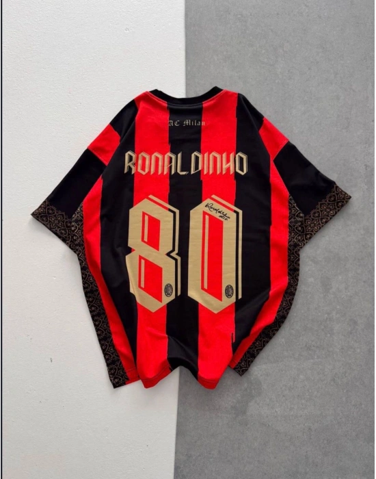 MLN ŞERİT DETAY POLO YAKA OVERSİZE TSHİRT