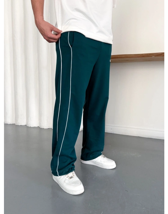 NİKE BİYELİ BAGGY EŞOFMAN - PETROL