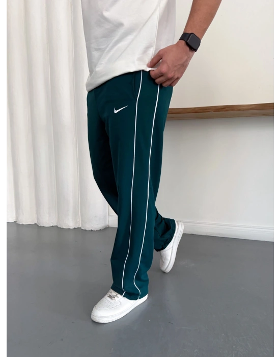 NİKE BİYELİ BAGGY EŞOFMAN - PETROL