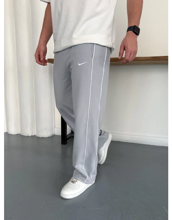 NİKE BİYELİ BAGGY EŞOFMAN - GRİ