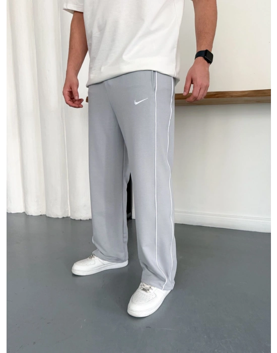 NİKE BİYELİ BAGGY EŞOFMAN - GRİ