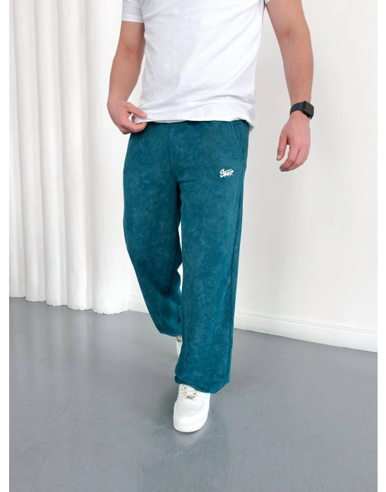 SWD YIKAMALI BAGGY EŞOFMAN - PETROL