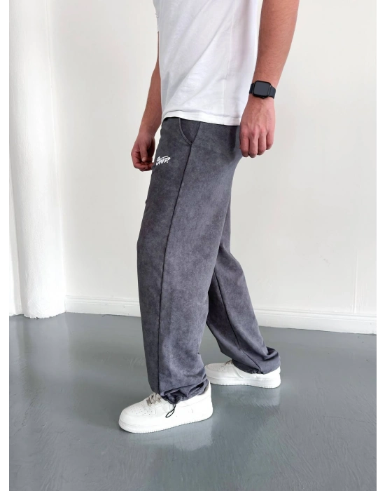 SWD YIKAMALI BAGGY EŞOFMAN -GRİ