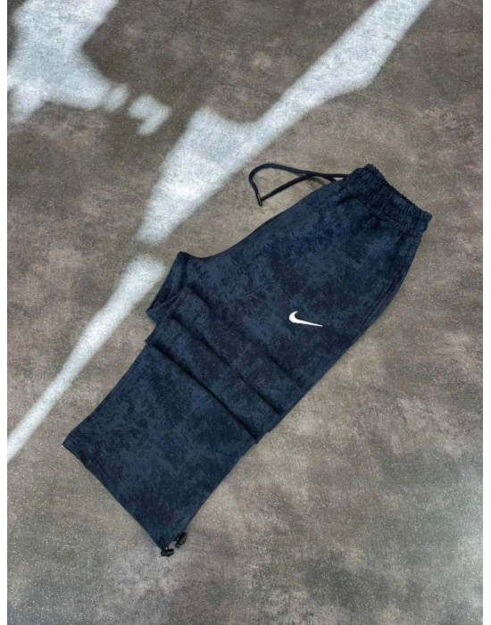 NKE YIKAMALI NAKIŞ 2 İPLİK BAGGY EŞOFMAN -LACİ