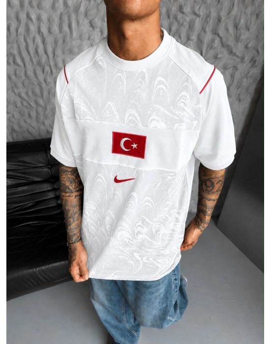 A MİLLİ TİŞÖRT -BEYAZ