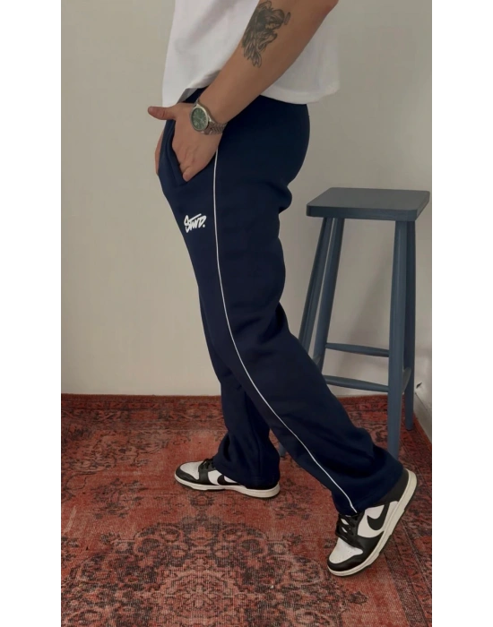 BAGGY STW ARA BİYELİ EŞOFMAN - LACİVERT