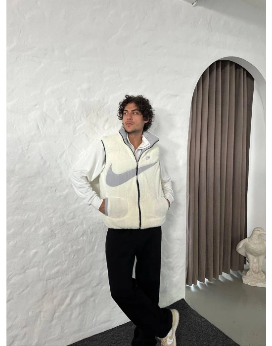 ÇİFT TARAFLI YELEK -GRİ