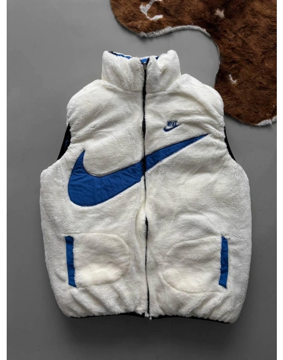 ÇİFT TARAFLI YELEK - MAVİ