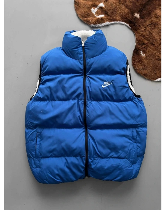 ÇİFT TARAFLI YELEK - MAVİ