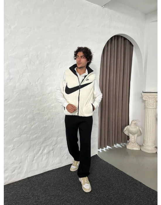 ÇİFT TARAFLI YELEK - SİYAH