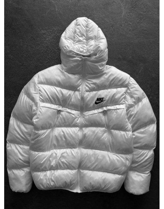 KAPİŞONLU NKE MONT -BEYAZ