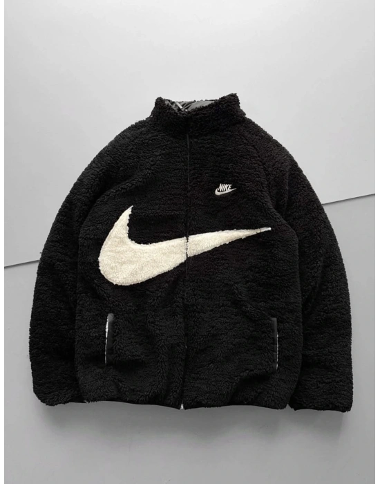 NKE ÇİFT TARAFLI MONT OVERSİZE - SİYAH